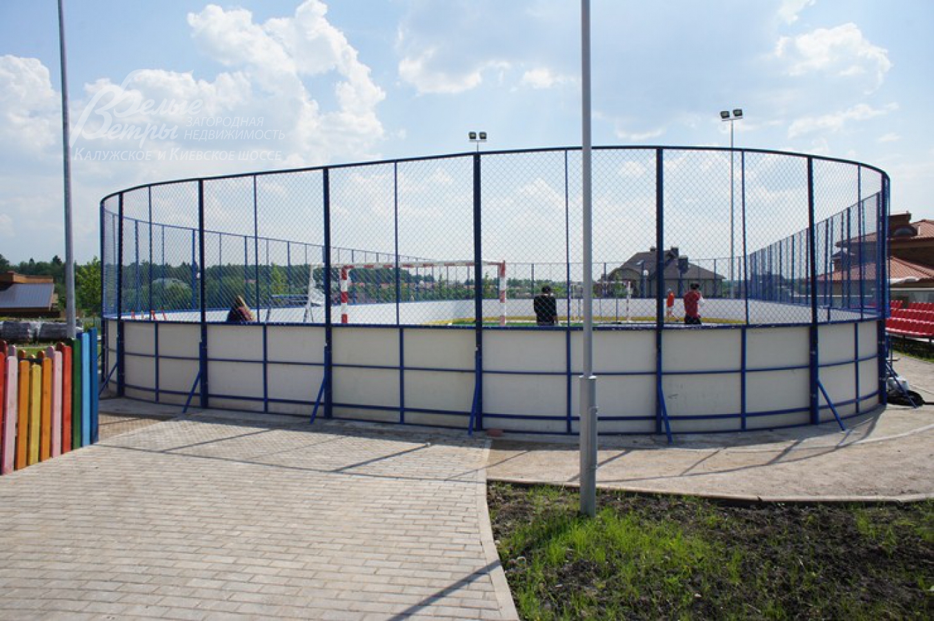 Спортивные и детские площадки в КП Антоновка